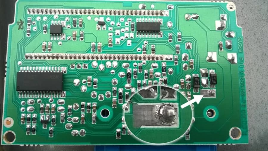 Gdzie jest sterownik centralnego zamka w Renault Kangoo? Oto lokalizacja