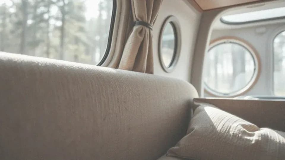 Czym przykleić tapicerkę w przyczepie kempingowej, aby uniknąć problemów?