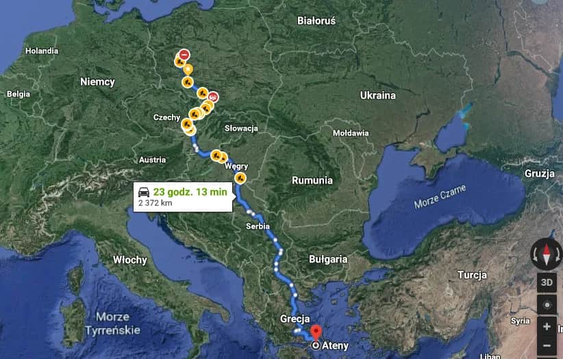 Ile godzin trwa podróż autokarem do Grecji? Sprawdź szczegóły!